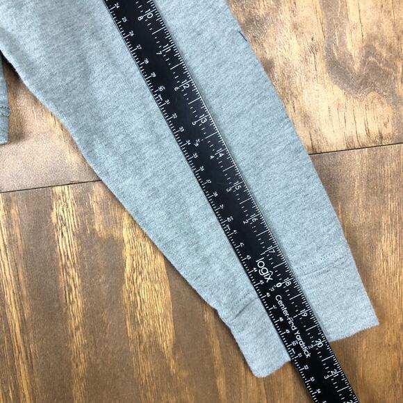 Vans Womens Sweater Gray Hooded Cropped Comfy Streetwear Y2K Small - Picture 8 of 11